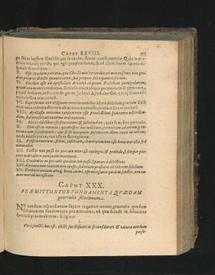 Caput XXX. Praemittuntur Fundamenta Qaedam generalia solutionum.
