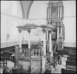 Synagoge in Jerus. (Aschken.) [Jerusalem, Hurva Synagoge]