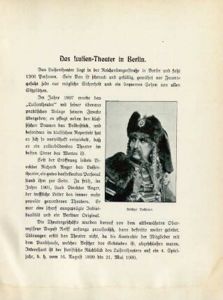 Das Luisen-Theater in Berlin