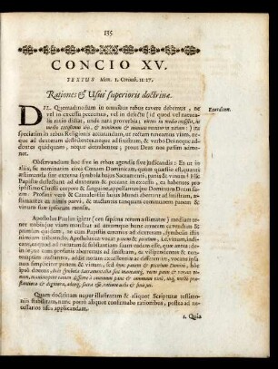 Concio XV.