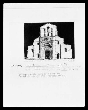 Cluny, Abteikirche Bau III, Westfassade