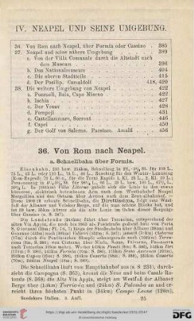Neapel und seine Umgebung
