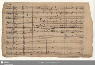 Solimano. Excerpts - Mus.2-E-641 : Coro, orch