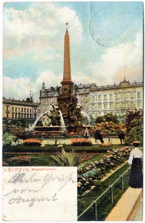 Leipzig : Mendebrunnen