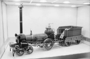 Basel (Schweiz): Norris Lok 1836 mit Drehgestell