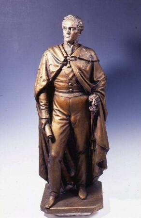 Modell zum Denkmal König Friedrich August II.