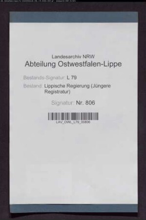 Rechnung der Armenkasse zu Salzuflen