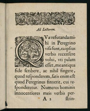 Ad Lectorem