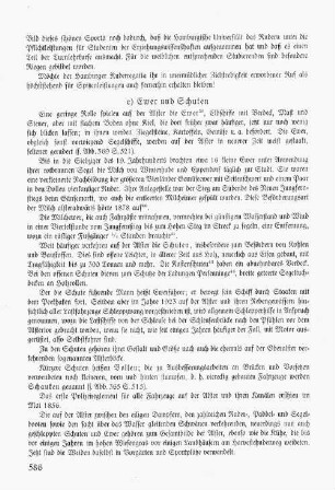 e) Ewer und Schuten