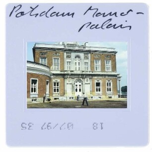Potsdam, Neuer Garten,Potsdam, Marmorpalais : Fassade