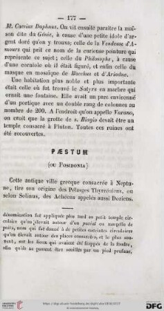 Pæstum (ou Posidonia)