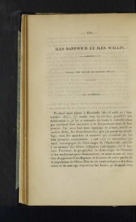 Iles Sandwich et iles Wallis.