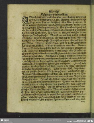 Folget der vierdte Satz