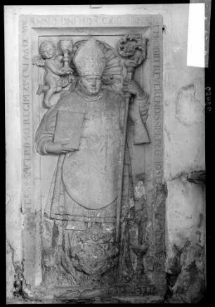 Bronnbach Kloster Epitaph des Abtes Joseph Hartmann (gestorben 1724)