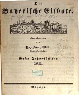 Baierscher Eilbote. 1841