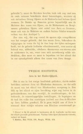 Tweede hoofdstuk. Java in het Hindoe-tijdperk