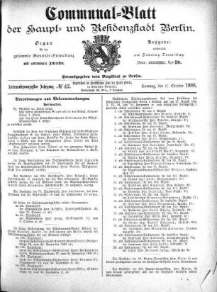 1886,42: No. 42, 17. Oktober 1886