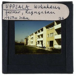 Uppsala, Wohnhäuser in Regngatan