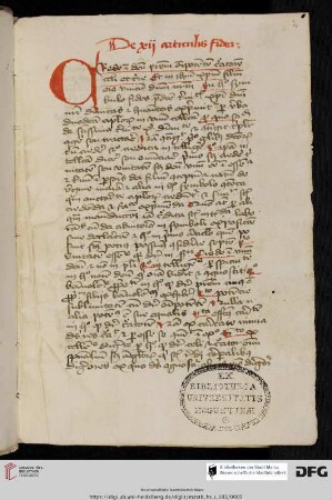 Johannes Marienwerder, Expositio symboli apostolorum