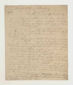 Brief von Ernst Arnold von Rittner's Kunsthandlung an Joseph Heller
