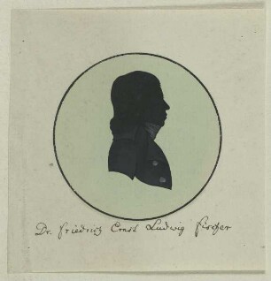 Bildnis des Friedrich Ernst Ludwig (von) Fischer