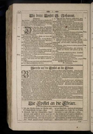 Die dritte Epistel S. Johannis.