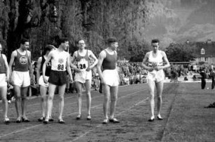 Freiburg: Start zum 3000-m-Lauf