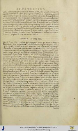 VII. Ludovici XIII bona fides.