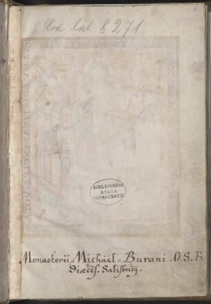 Breviarium cum picturis et litteris initialibus splendide exornatis et pictis (Breviar aus Michaelbeuern) - BSB Clm 8271