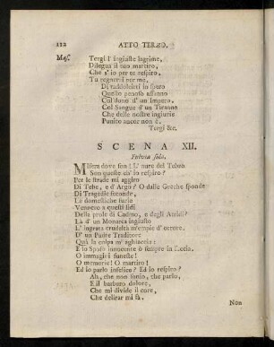 112-121, Scena XII. / Zwölfter Auftritt. - Scena ultima. / Lezter Auftritt.