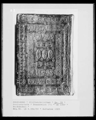 Paulusbriefe: Hinterdeckel des Buches