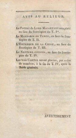 Avis au relieur