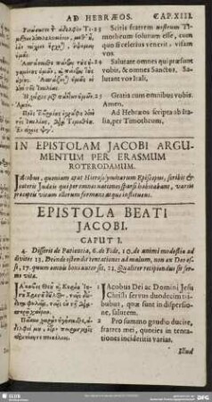 Epistola Beati Jacobi
