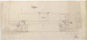Gsaenger, Gustav; München, Türkenstr. 68; Türken- Schule, Wiederaufbau - Grundriss EG