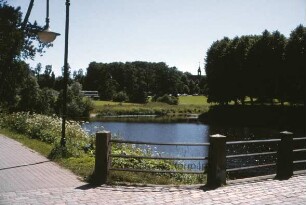 äußerer Schloßgraben mit Blick Richtung Süden