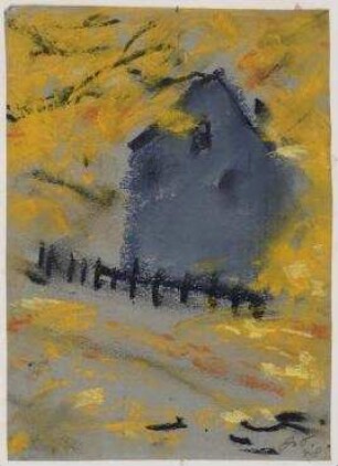 Haus im Herbst