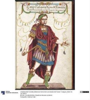 Bildnisse römischer und deutscher Kaiser: Caligula