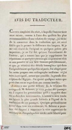 Avis du traducteur