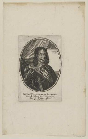 Bildnis des George Christophe de Tavpadel
