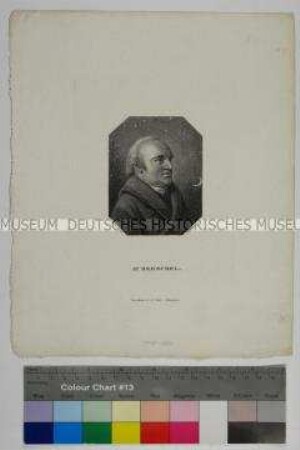 Porträt des Gelehrten Friedrich Wilhelm Herschel