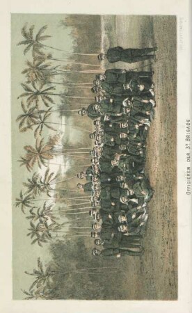 Officieren der 3e Brigade (Behoorende tot het Expeditonaire Leger tegen Atchin)
