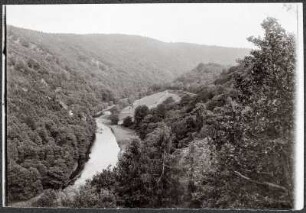 Blick ins Bodetal bei Treseburg im Harz