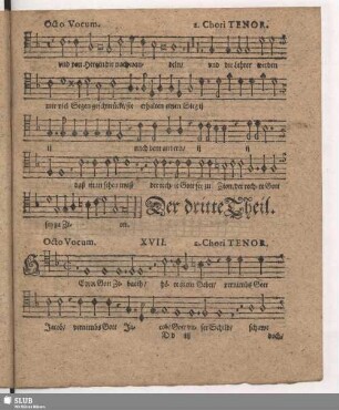 XVII. Herr Gott Zebaoth höre mein Gebet