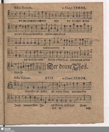 XVII. Herr Gott Zebaoth höre mein Gebet