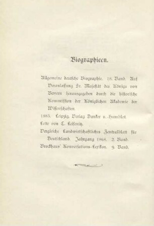 Biographieen