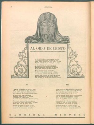 Al oido de Cristo