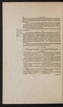 Caput. IIX. De acquisitionibus, quae vulgo dicuntur juris Gentium.