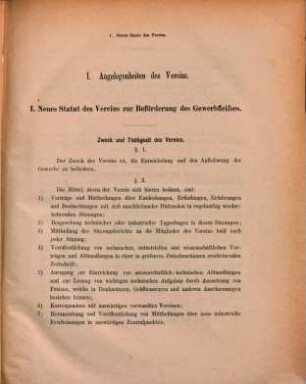 Verhandlungen des Vereins zur Beförderung des Gewerbfleißes. 54. 1875