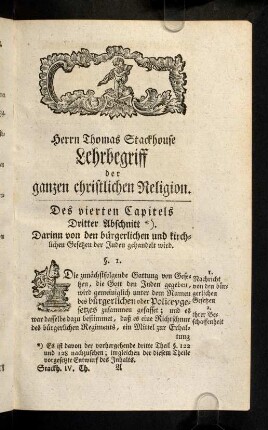 1-606, Lehrbegriff der ganzen christlichen Religion