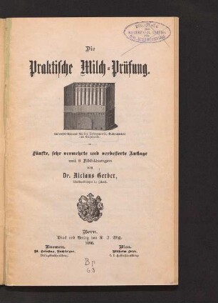 Die praktische Milch-Prüfung